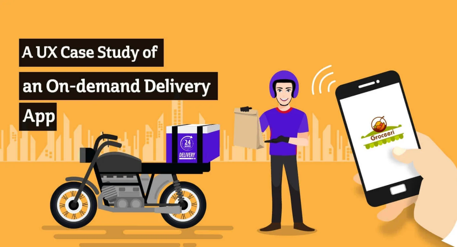 UX Case Study Of An On-Demand Delivery App - Groceeri